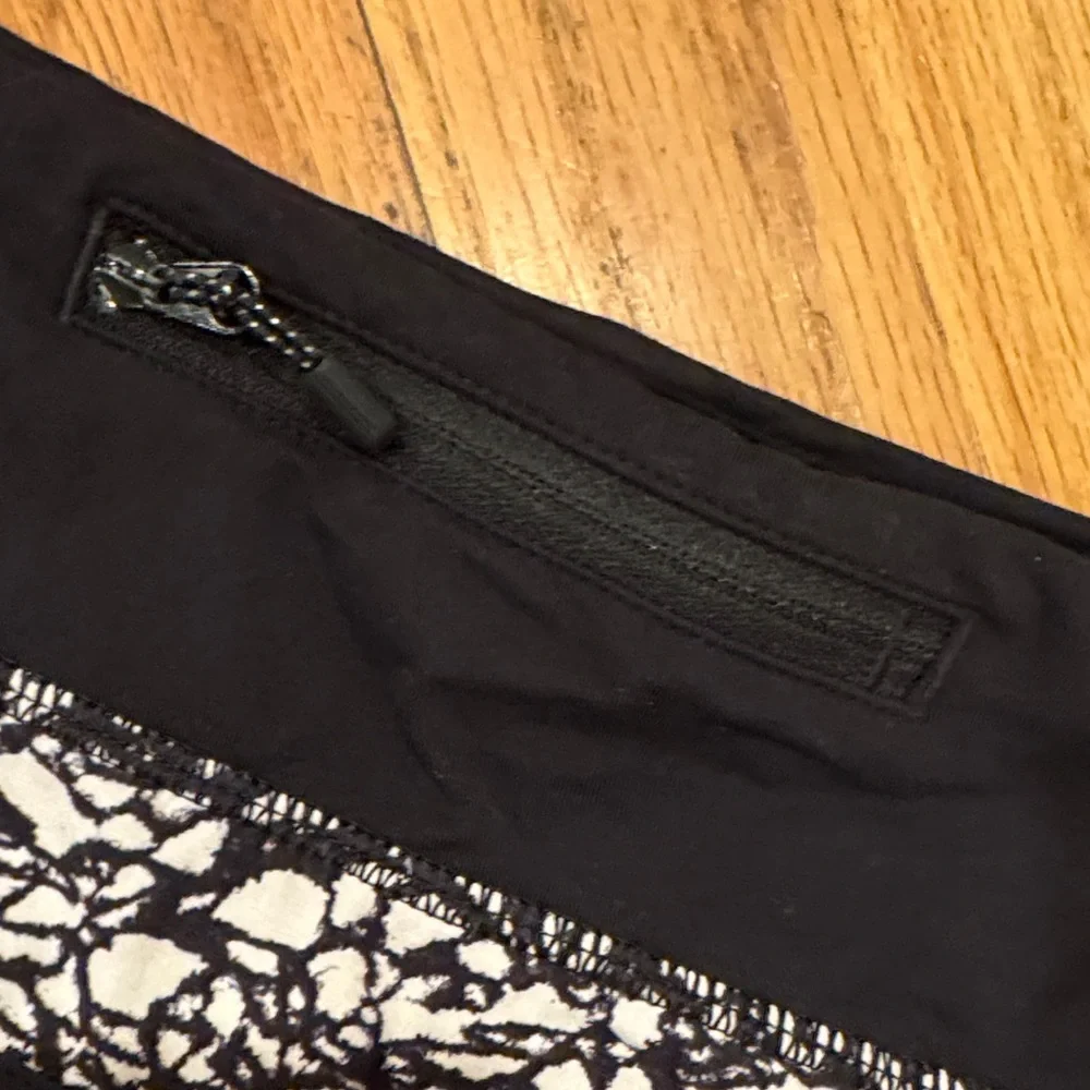 lululemon athletica Black and White Athletic Shorts - Picture 6 of 8